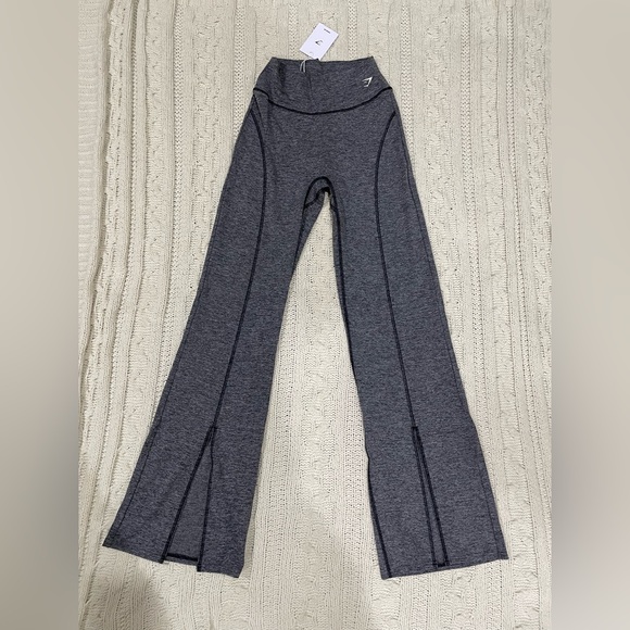 NWT Gymshark Marl Flare Leggings - Picture 4 of 7